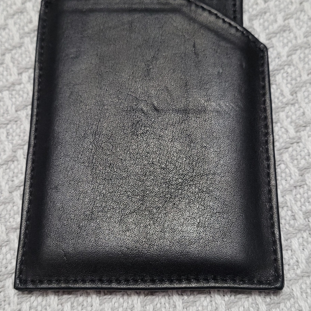 Coach Black Leather Mirror With Sleeve - Picture 3 of 8